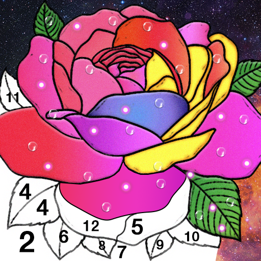 Paint Games: Paint By Number &amp; Color By Number icon