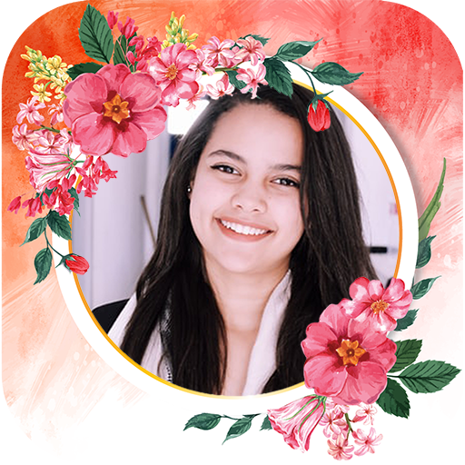 Flower Photo Frame App icon