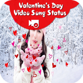 Valentine's Day video song  status icon