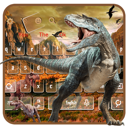 3D Dinosaur Keyboard icon