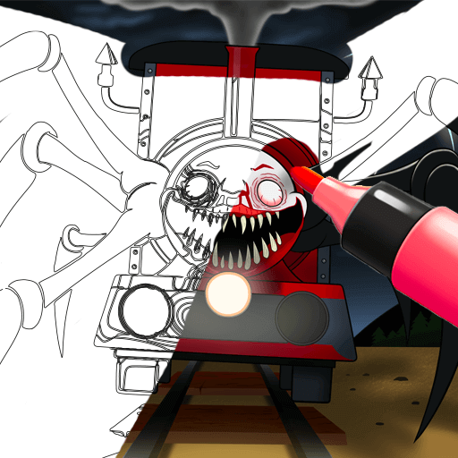 HORROR CHOO COLORING CHARLES icon
