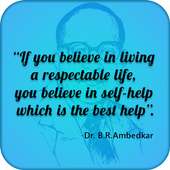 Ambedkar Jayanti Quotes on 9Apps