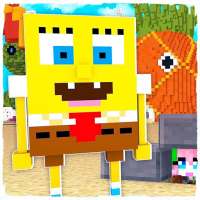 Bikini Bottom Maps and Sponge Mod for Minecraft PE