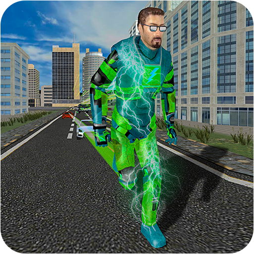 Speed Super Light Hero City Rescue Missions icon