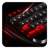 Noir rouge Clavier on 9Apps