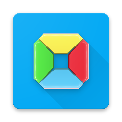 Match colored blocks - 2d puzzle icon