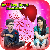 Brocken Heart Photo Editor icon