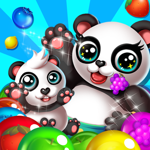 panda jungle bubble shooter icon