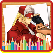 How To draw King Of Fighters icon