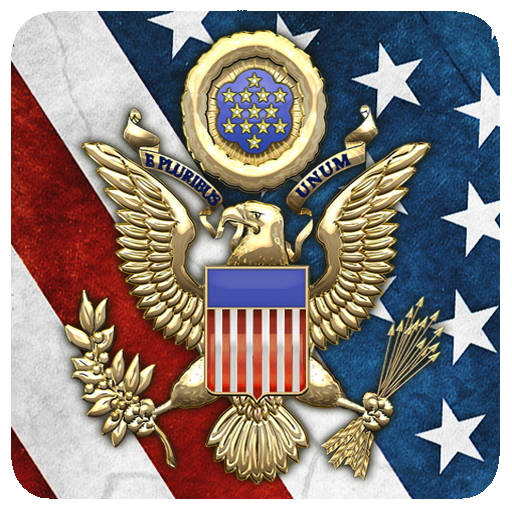3D USA Coat of Arms &amp; Flag LWP icon