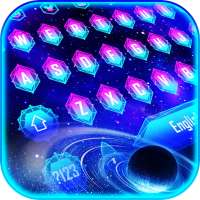 Neon Galaxy Keyboard on 9Apps