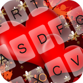 GO Keyboard Red Heart icon