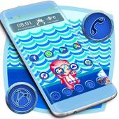 Blue Launcher For Android icon