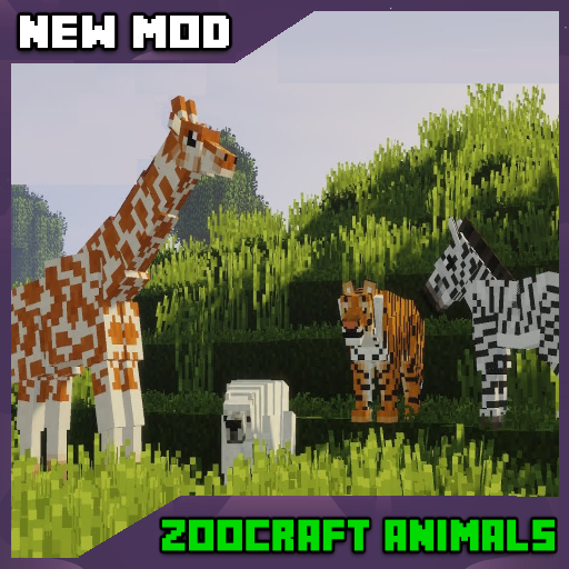 Mod ZooCraft Animals   Map for Craft أيقونة