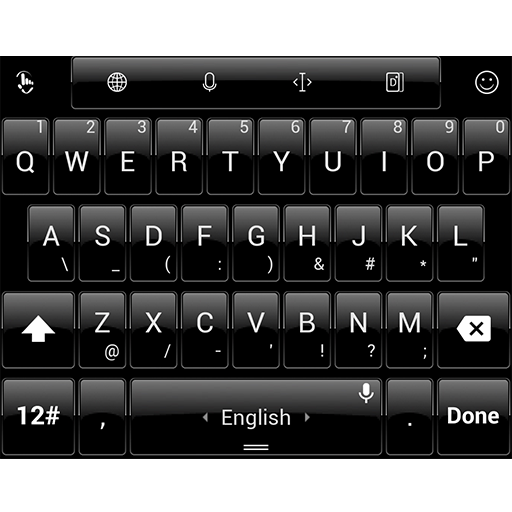 Theme TouchPal Dusk Pure Black icon