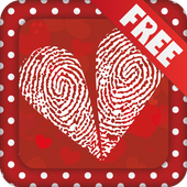 Valentine Fingerprint Love icon
