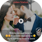 Vid Status - Share your Lyrical video status maker icon