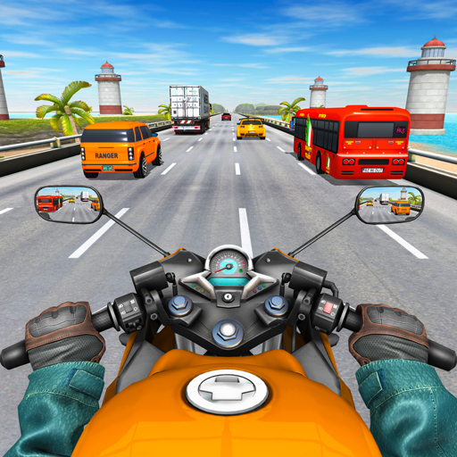 Traffic Highway Rider: Real Bike Racing Games icon