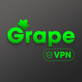 GrapeVPN: Connect Unlimited VPN Proxy &amp; IP Changer icon