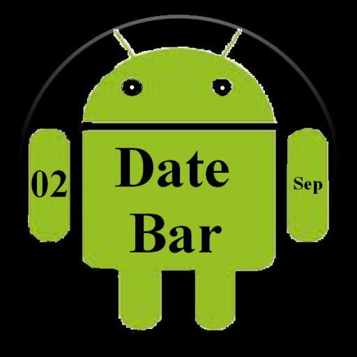 DateBar - date in status bar icon