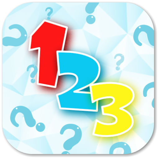 123 - Brain in easy numbers icon