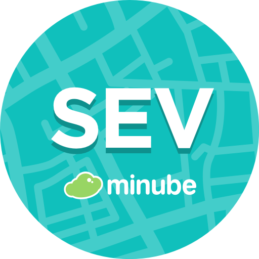 Seville Travel Guide in English with map icon