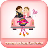 Marriage Invitation Card Maker icon