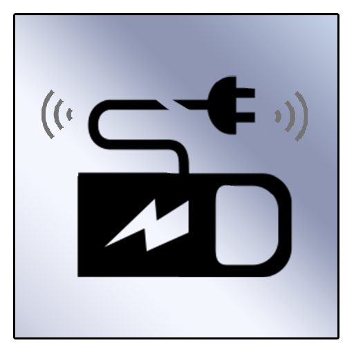 Broken charger wire alarm icon