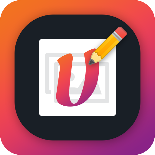 Write Amharic Text on photo icon