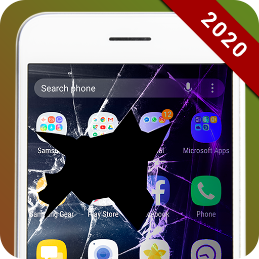 Broken Screen Prank - Crack Your Screen Prank أيقونة