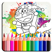 Coloring Book For Dorae Cat -New- icon