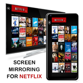 Screen Stream Mirroring For Netflix TV Pro (Free) icon