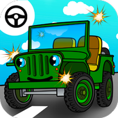 Army cars icon