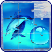 Delfin Puzzle Spiele icon