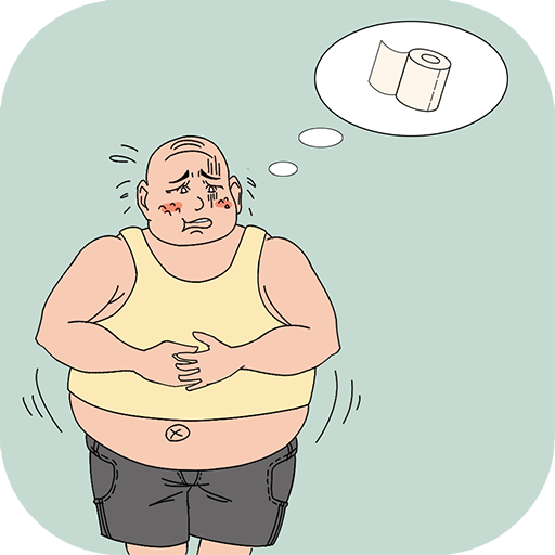 Go to the toilet - funny game icon