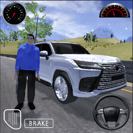 Toyota LX Car Driver Game icon