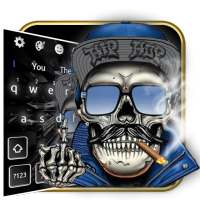 Hip Hop Skull Keyboard Theme on 9Apps