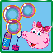 Pig Pepi let bubbles icon