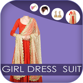 Girl Dress Suit Photo Editor icon