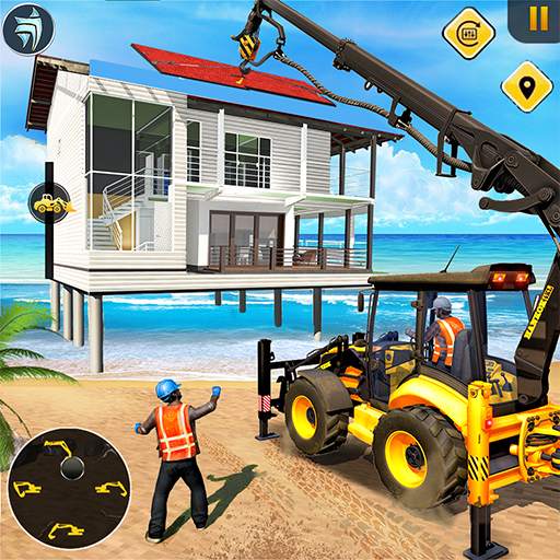 Beach House Construction Games