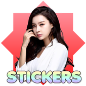 Beautiful Sexy Girls Stickers For WhatsApp icon