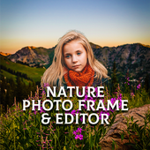 Nature photo frame and Editor icon