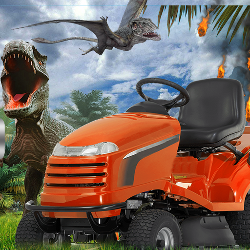 Mowing Simulator - Dino Safari icon
