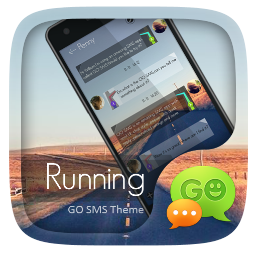 GO SMS RUNNING THEME icon