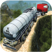 Oil Tanker Fuel Transporter Truck Sim : hill Climb icon