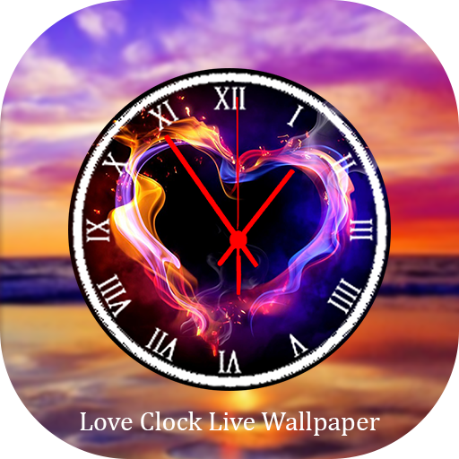 Love Clock Live Wallpaper - Analog Clock icon