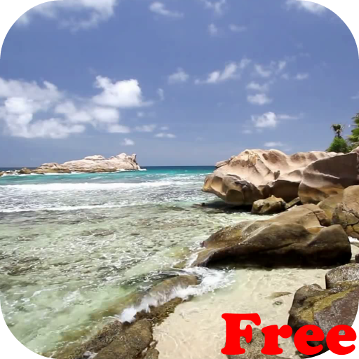 Beautiful beach Video LWP icon