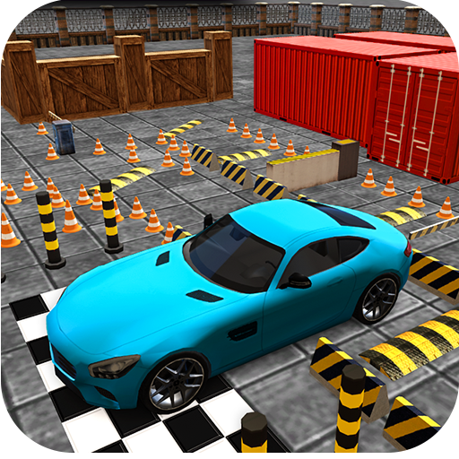 car parking training game icon