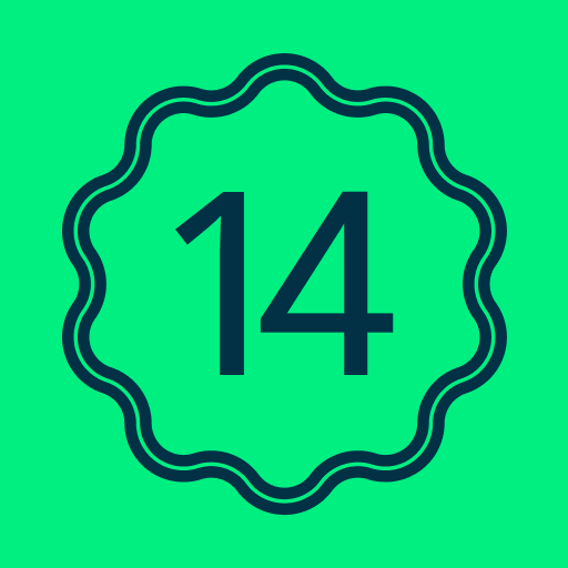 Android 14 Style Launcher icon