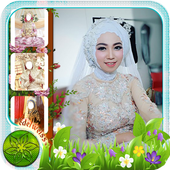 Muslim Bridal Hijab Beauty icon